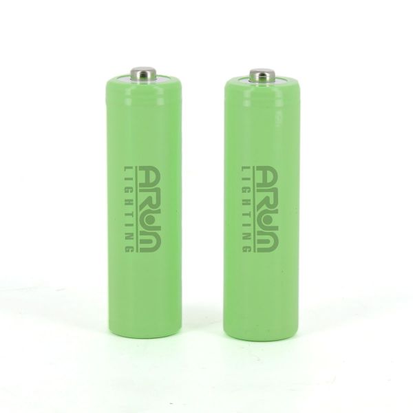 2 batteries piles solaire rechargeables LR3 AAA - Ni-MH 300 mAh