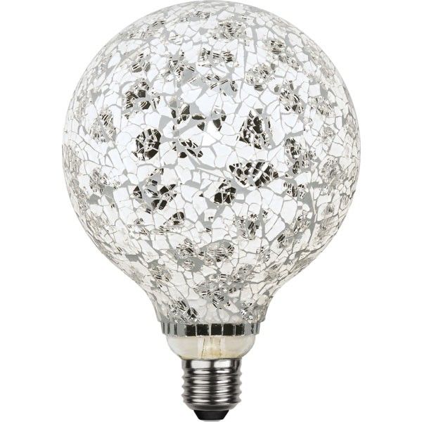 Bulb E27 Mosaic 4W gray / white