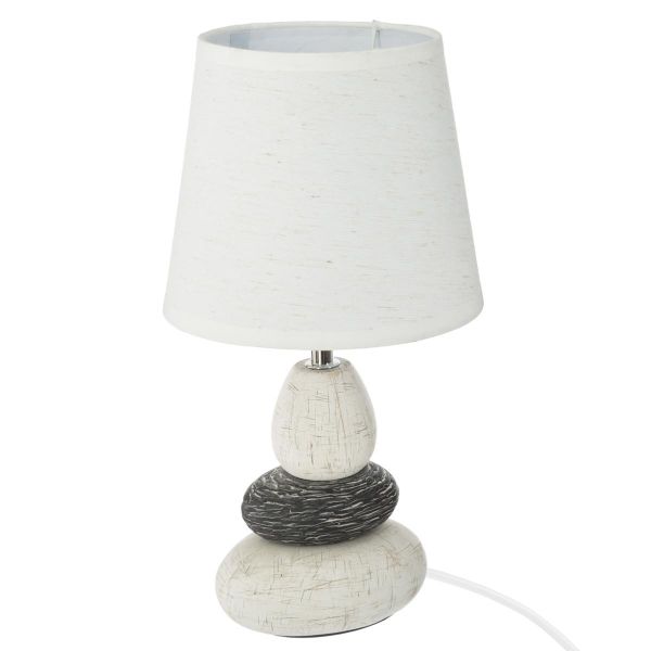 Lampe Galet en céramique x3 - E27 - 33 cm