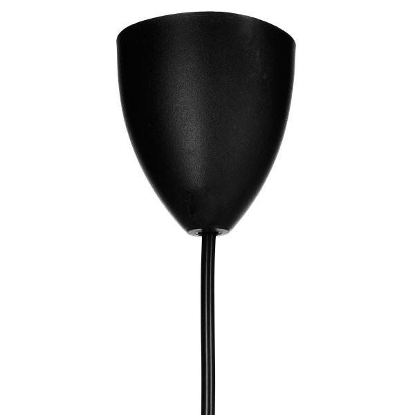 Suspension cône Noire - E14 - 38 cm