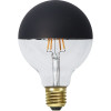 Ampoule E27 G95 Filament Dimmable globe TOP noir