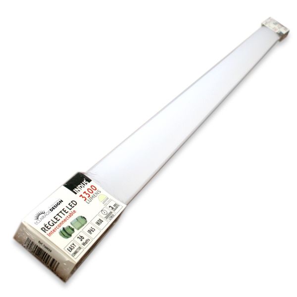 Reglette Interconnectable LED Etanche 120cm 36W IP65 4000k