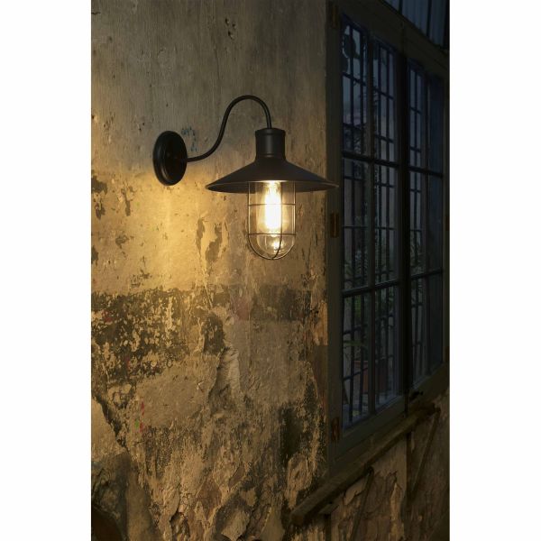 MARINA Black wall lamp