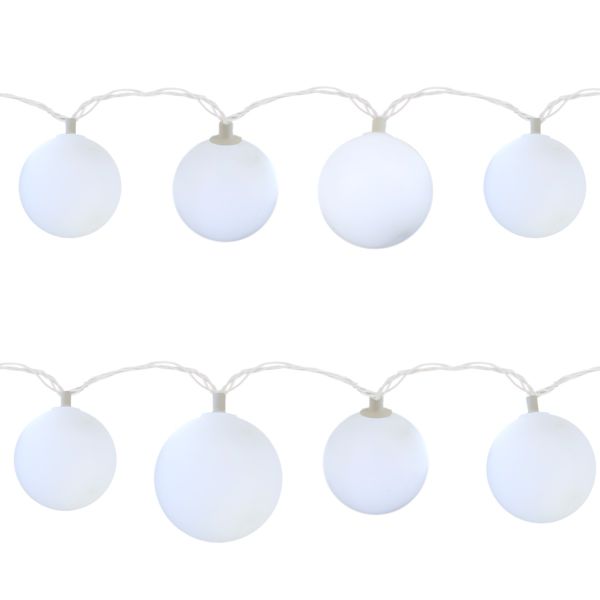 Guirnalda de LED de 12 Bolas Blancas
