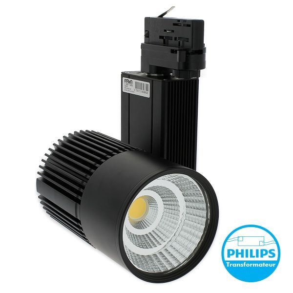 Tracklight 30W pour rail universel 4 Wires Equi. 280W 3000Lm