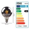 Ampoule LED E27 G95 Smoky Filament DécoVintage 2,5W