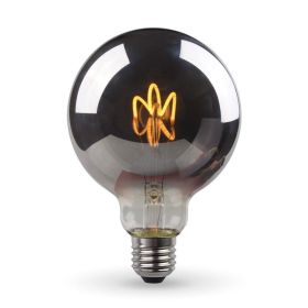 Ampoule LED E27 G95 Ambrée Filament DécoVintage 2,5W