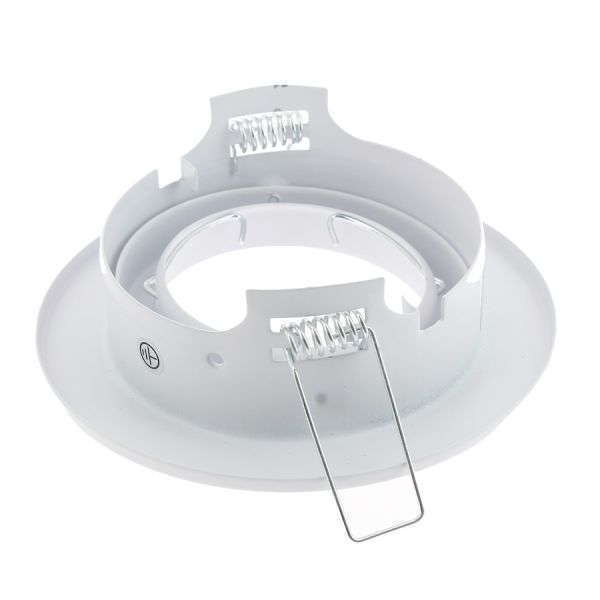 Set of 50 white orientable downlight with GU10 LED 5W eq 40W