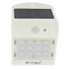 Outdoor Solar Wall Light 1.5W Natural White