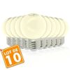 Set of 10 Warm White LED Bulbs 1 watt (equivalent to 10 watt) Guinguette Garland