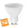 Lot of 10 bulbs GU10 7W eq. 60W 4000K Natural White