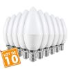 Lot of 10 bulbs E14 5.5W eq 40W