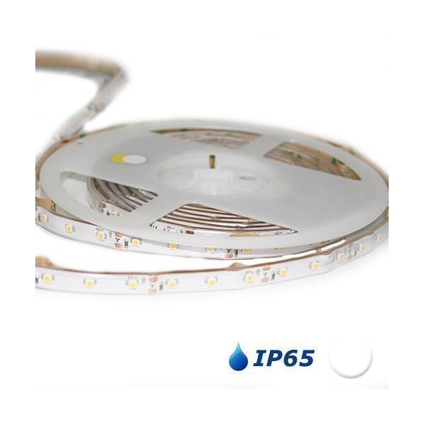 Led tape 5 meters 60L / M 3528 cold white IP65