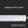 Caso Resistente al agua LED 150cm 48W IP65 120 Grados