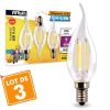 Led bulb Flame E14 4W filament