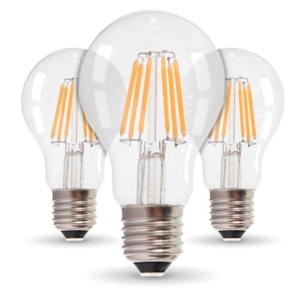 Set di 3 lampadine a LED E27 11W 1521 Lm Eq 100W