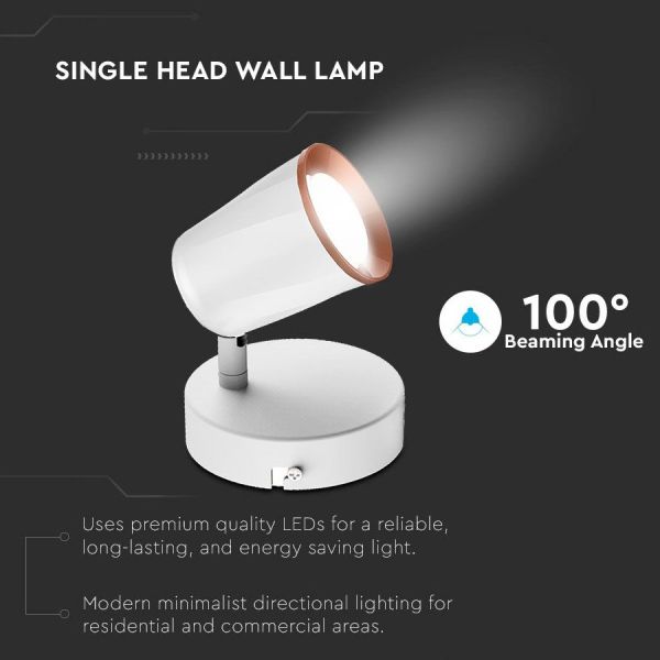 Indoor LED Wall Light 6W 480 Lumens