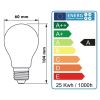 Bombilla LED E27 Globo filamento 3.8W dorado regulable