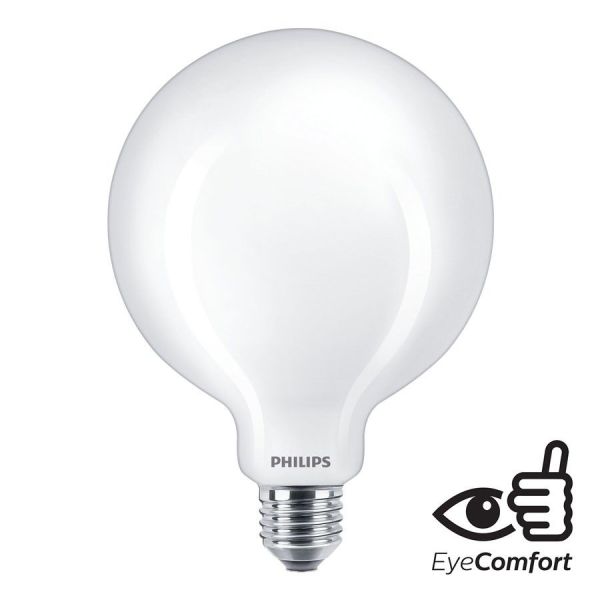 LED bulb E27 8.5W Opaque Glass Equi. 75W