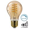 LED bulb E27 Globe filament 3.8W Gold dimmable
