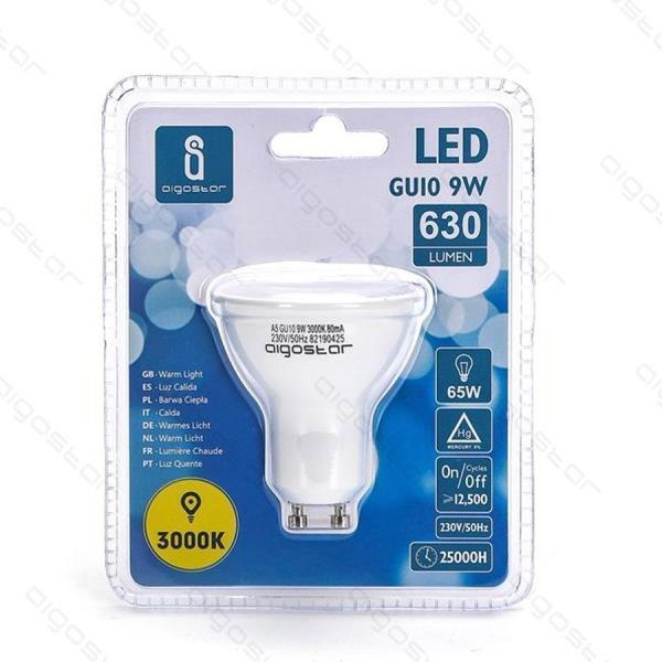 Ampoule LED GU10 9W Eq 60W
