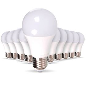 Lote de 10 bombillas LED E27 11W Eq 75W Blanco natural
