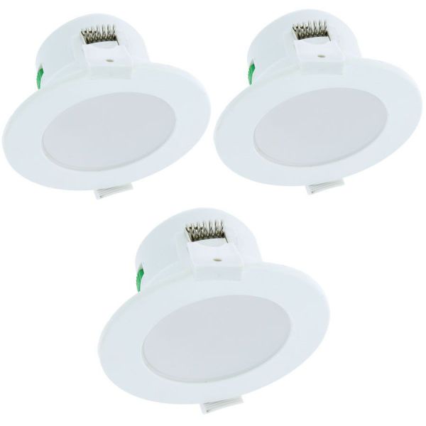 Set mit 3 LED-Downlights WAVE CCT 8W BBC Dimmable 3 Shades
