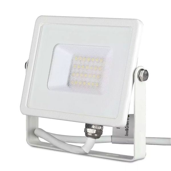 Foco Proyector LED Exterior Blanco 20W IP65 V-TAC Pro