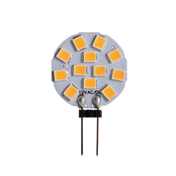 G4 LED-Glühbirne flach 1,2W 12VDC 165Lm