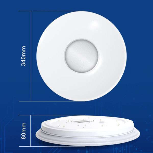 Indoor ceiling light 18W Dimmable (75W equivalent) compatible with Alexa and Google Assistant