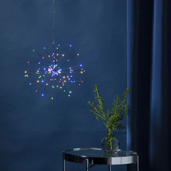 Lámpara colgante LED decorativa Indoor Fireworks 26cm