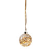 Indoor Christmas bauble 15 Micro LED on battery