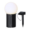 RATTAN Globe LED Lamp 29cm