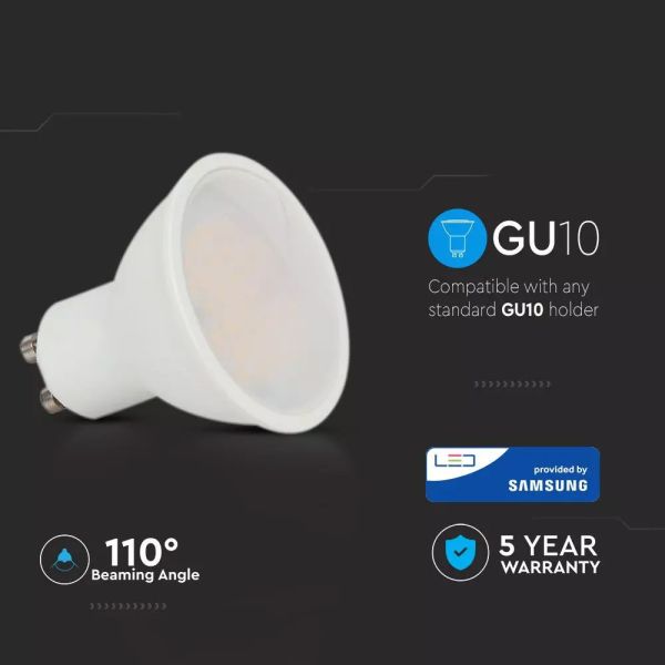 Spot LED GU10 Forte Puissance 10W 1000Lm V-TAC