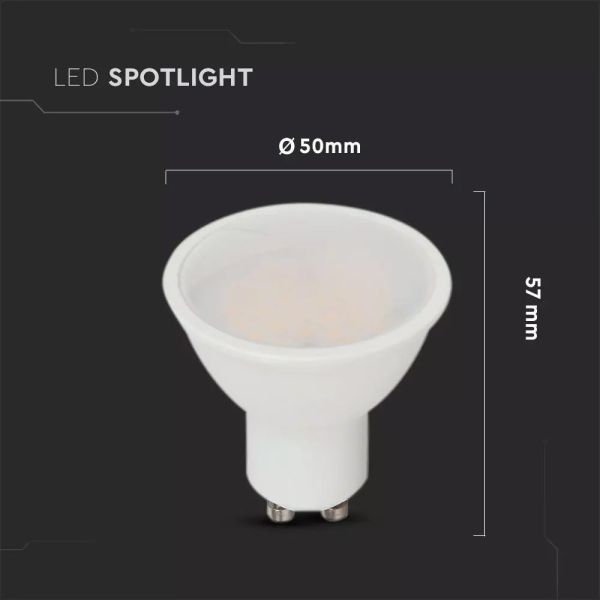 LED spotlight GU10 High Power 10W 1000Lm V-TAC