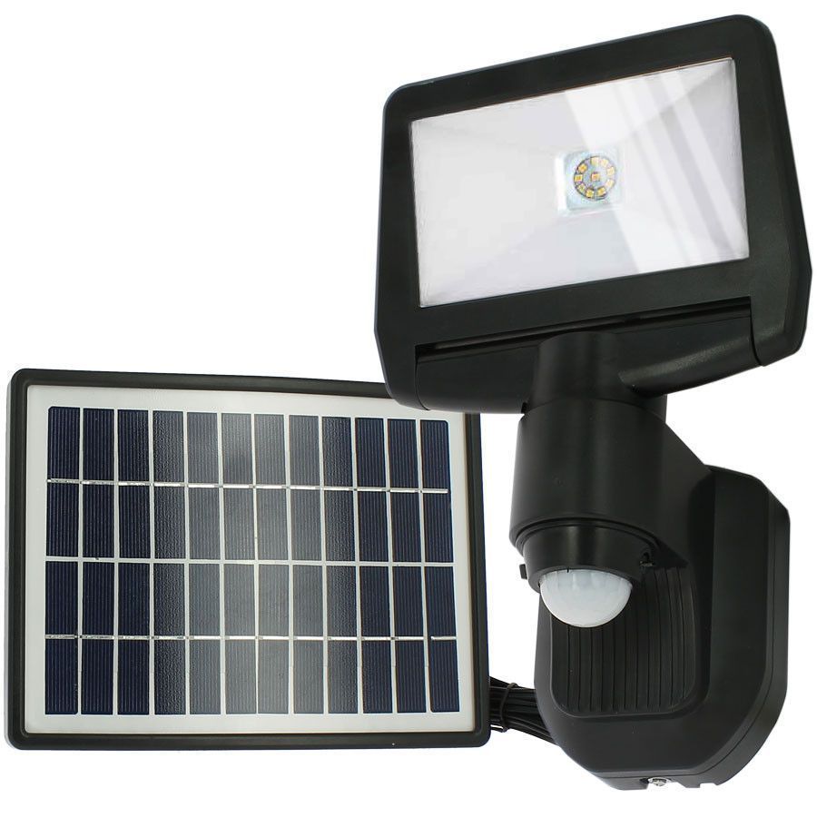 Proyector solar LED ESTEBAN con detección 850 Lumens Eq 70W