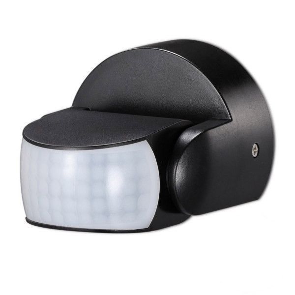 Infrared Wall Motion Detector IP65 Black