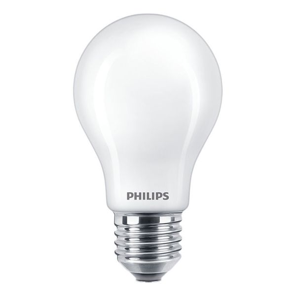 Ampoule LED PHILIPS CorePro E27 8.5W Verre Opaque Equi. 75W