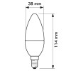 LED-Lampe CorePro Candel E14 5W Eq 40W PHILIPS