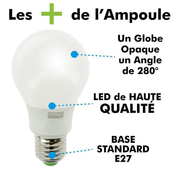 LED-Lampe E27 8W eq 60W 806lm