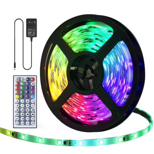 LED Strip Pack 5050-30 5 Meters 30L/M 24W RGB multi colors IP65