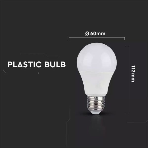 LED bulb E27 10W Eq 60W CRI 95