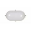 LUXIA-OW 10W LED Canal Seguridad Mampara Oval Exterior IP65