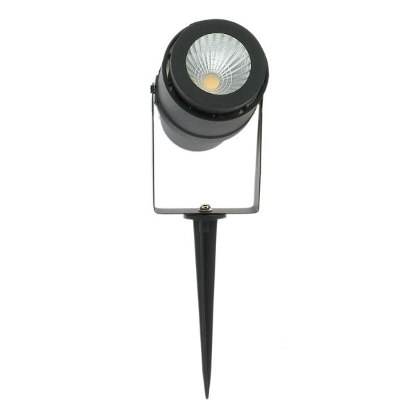 12W LED Outdoor Spike Spotlight Black 720 LM