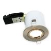 Adjustable spot support BBC Brushed Steel RT2012 + GU10 automatic lamp holder