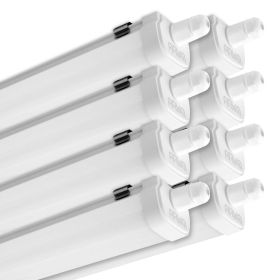 Satz von 8 wasserdichten LED-Streifen Panama 120 cm 40 W IP65 miteinander verbindbar