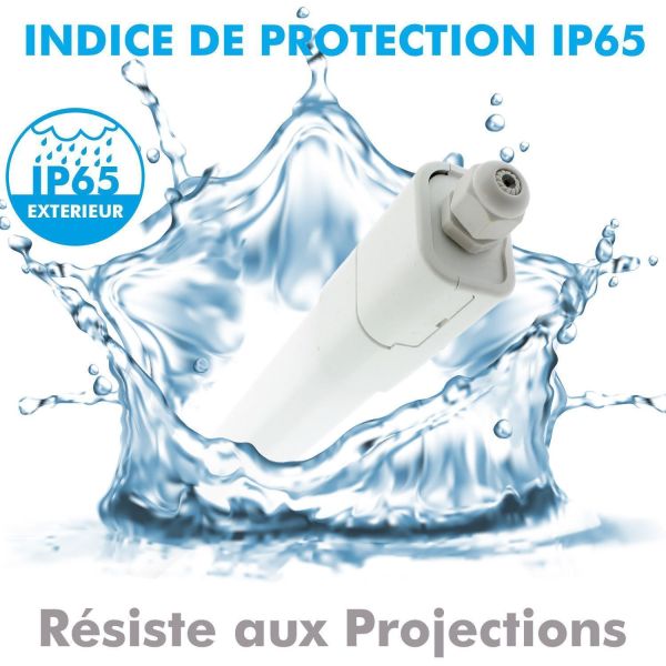 Wasserdichter LED-Streifen 24W 120cm IP65 Eq 200W PANAMA