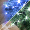 Flicker garland 8m 80 LED Bi Color White and Blue interconnectable Indoor - Outdoor