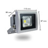 Projecteur LED 10W 800 Lumens IP65