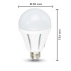 LED-Lampe E27 20W A80 4500K Äq. 110W